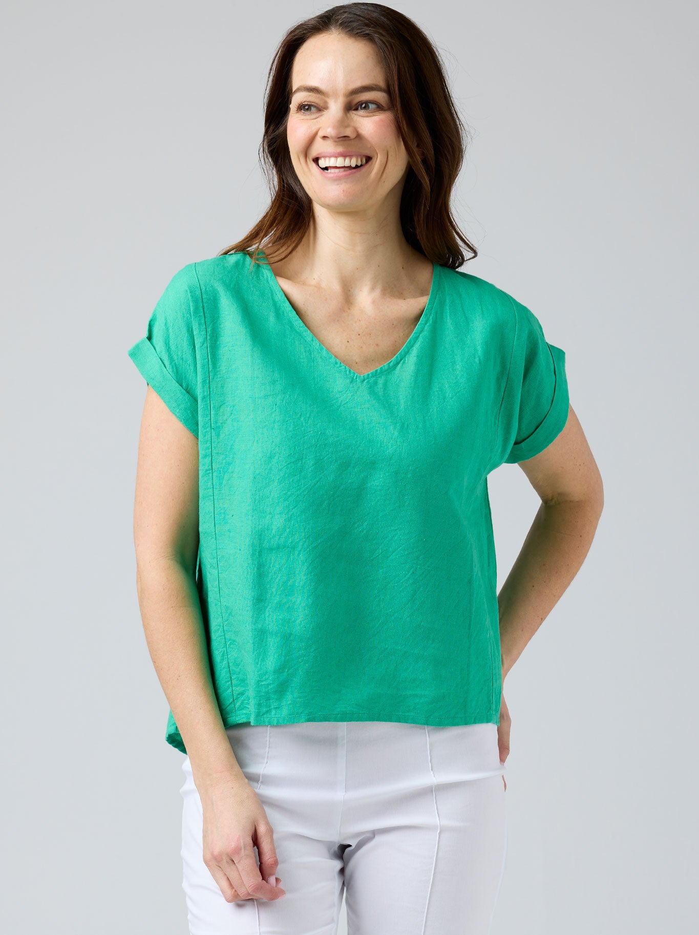 CAKE TALIA LINEN TOP