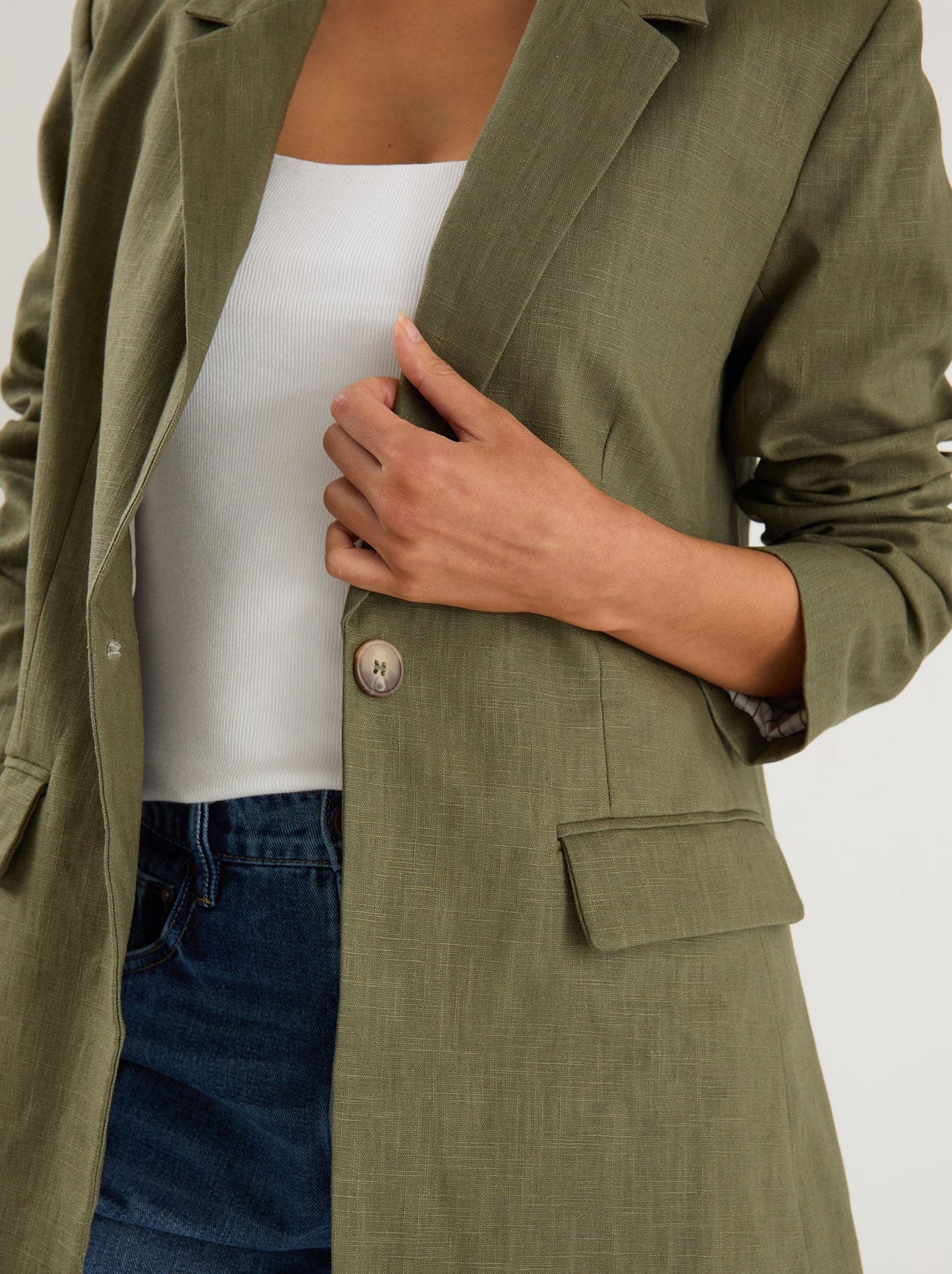 IVY & JACK DOCK RAMIE BLAZER