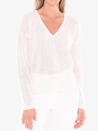 JUMP V NECK TAPE PULLOVER