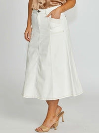 NEW LONDON KENLEY MIDI SKIRT