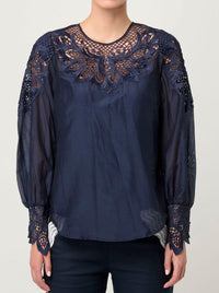 ONCE WAS MIRADOR BLOUSE