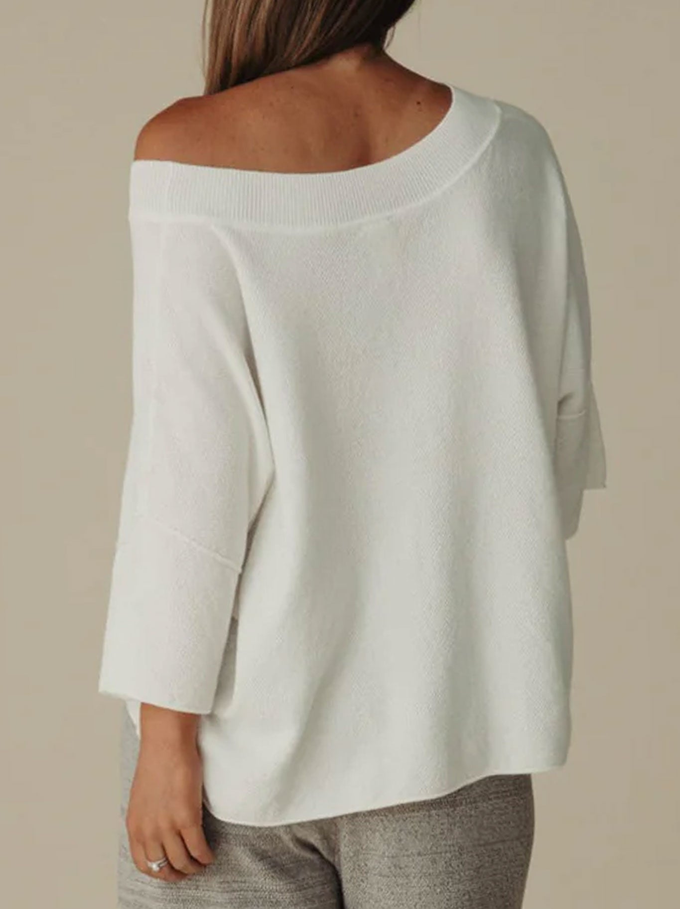 TALAMAYA RETREAT COTTON TWIST TEE PULLOVER