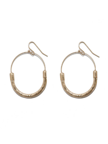 Hsn gold hoop earrings sale