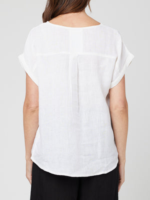 CAKE TALIA LINEN TOP