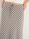 AMONG THE BRAVE SUMMIT GINGHAM MAXI SKIRT