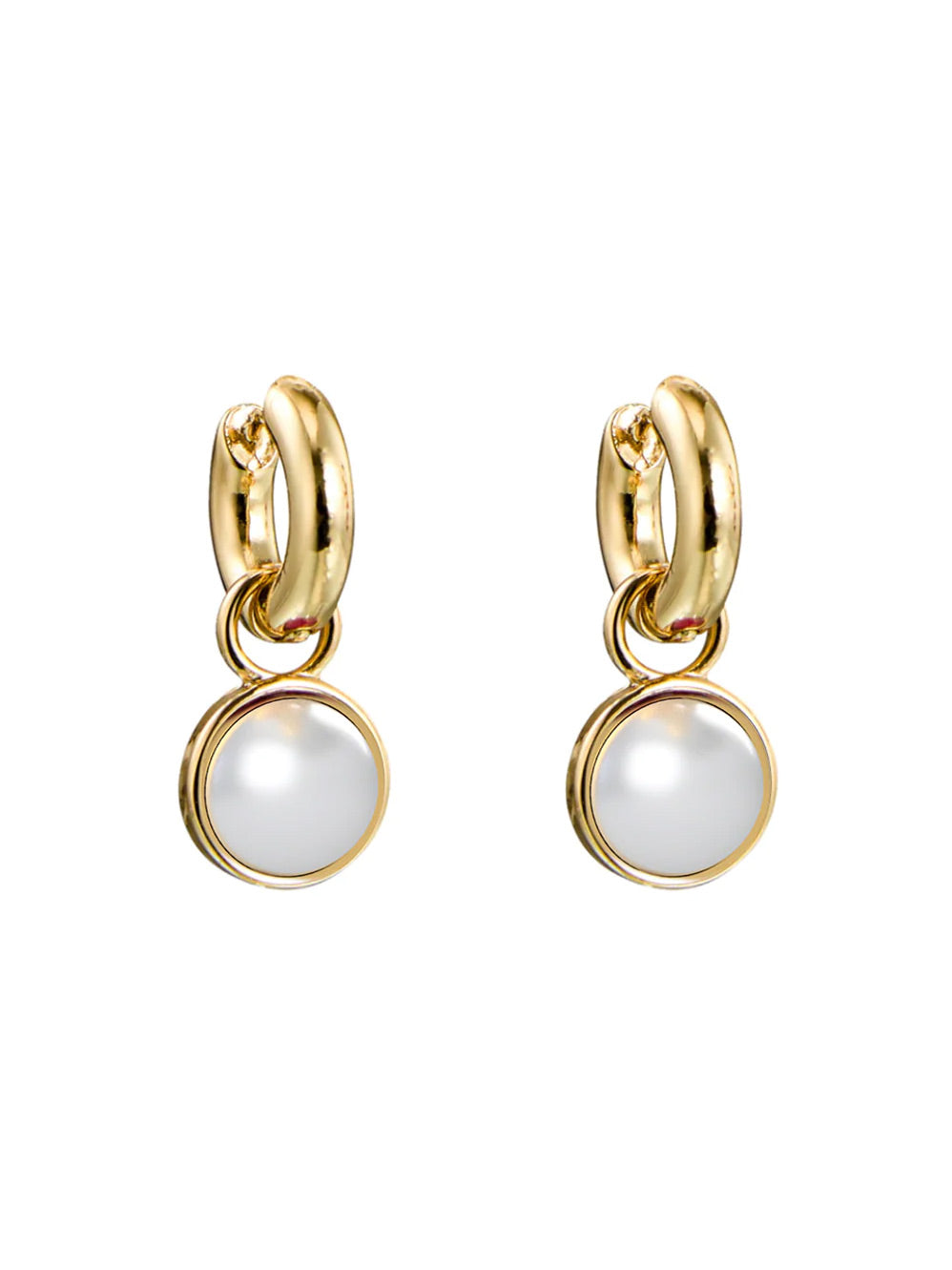 BLING BAR ANA MINI PEARL HOOPS