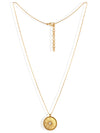 BLING BAR ROMANTICA MEDALLION NECKLACE