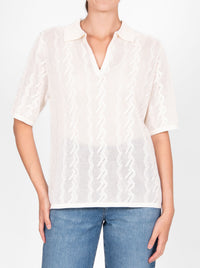 BRIDGE & LORD BREEZY POINTELLE  POLO
