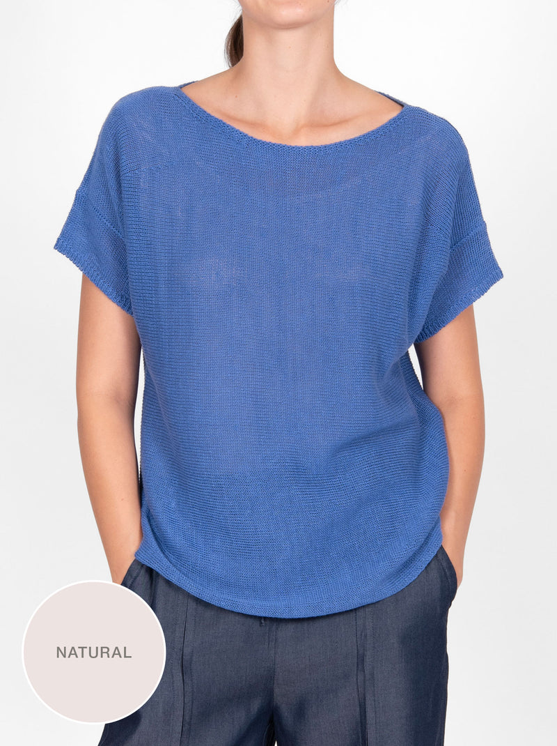 BRIDGE & LORD HORIZONTAL KNIT TOP