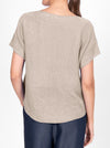 BRIDGE & LORD HORIZONTAL KNIT TOP