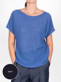 BRIDGE & LORD HORIZONTAL KNIT TOP