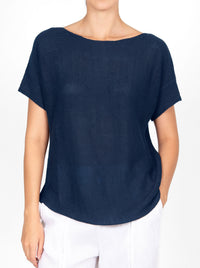 BRIDGE & LORD HORIZONTAL KNIT TOP