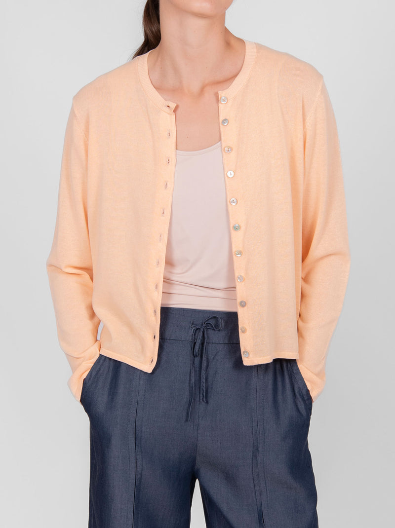 BRIDGE & LORD CURVED HEM CARDI