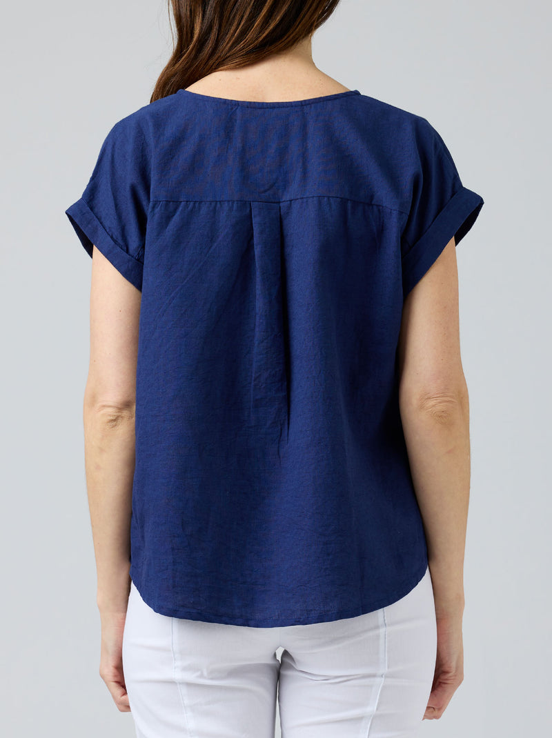 CAKE TALIA LINEN TOP