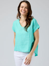 CAKE TALIA LINEN TOP
