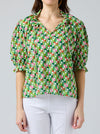 CAKE TIE NECK BLOUSE
