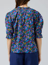 CAKE TIE NECK BLOUSE