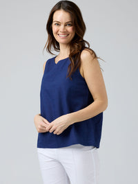 CAKE TALLIE LINEN TANK