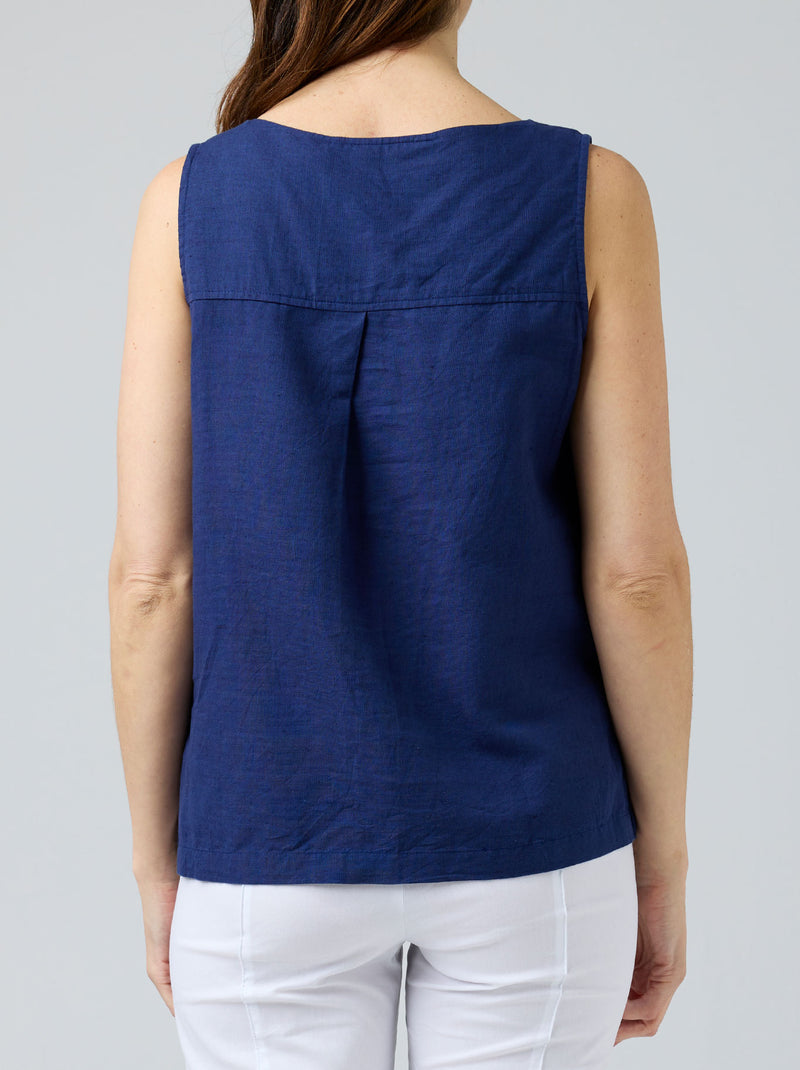 CAKE TALLIE LINEN TANK