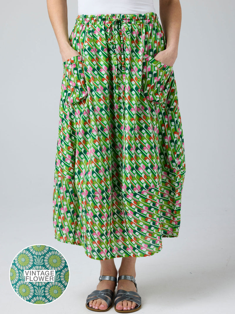 CAKE POCKET PANEL SKIRT