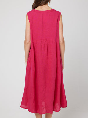CAKE SAVITA LINEN DRESS