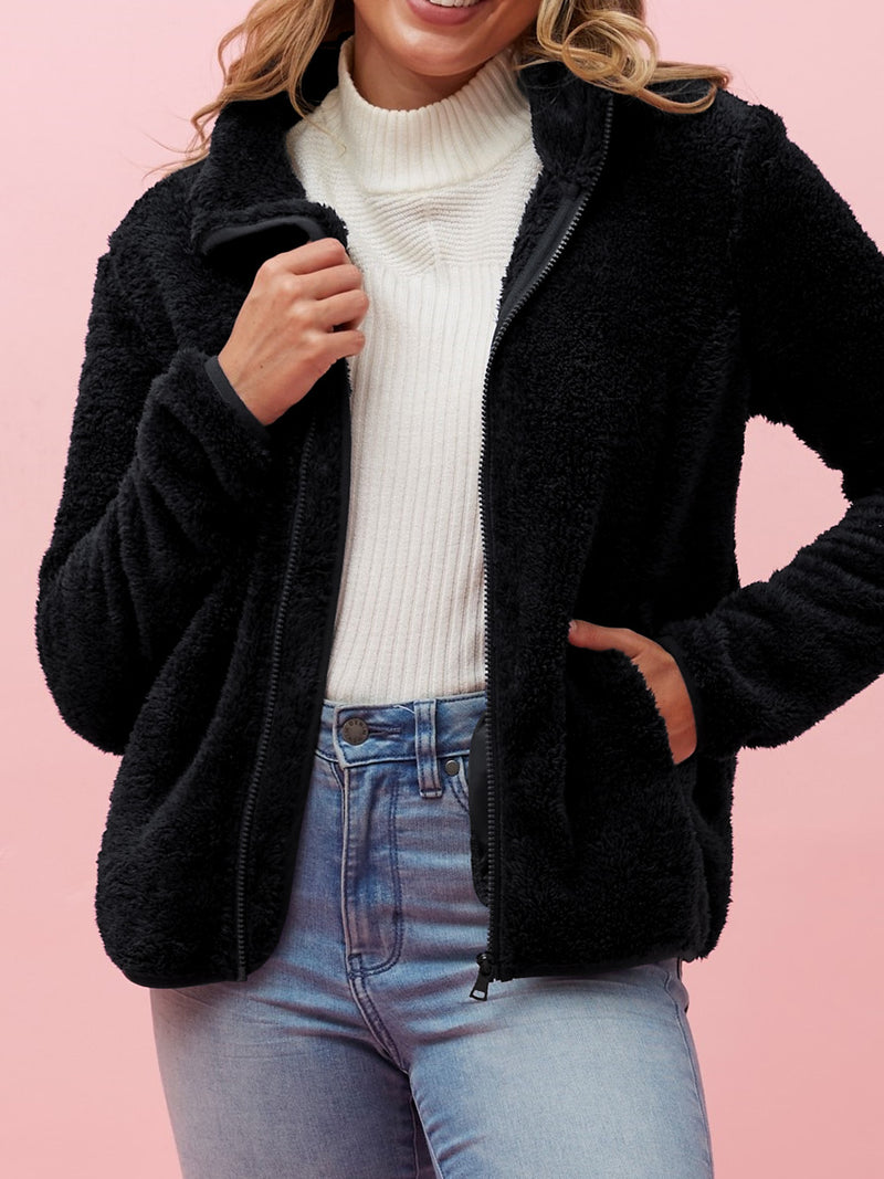 Ally fashion shop teddy jacket