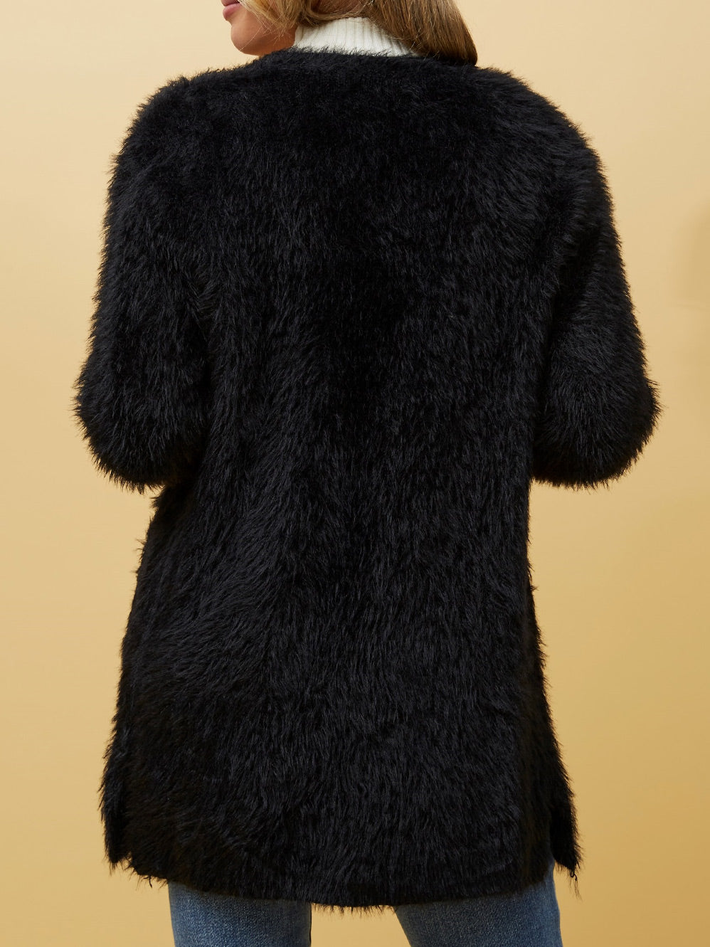 CAROLINE K MORGAN EYELASH LONG CARDI