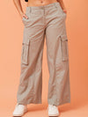 CAROLINE K MORGAN WIDE LEG CARGO PANT