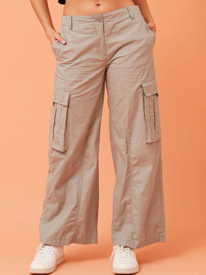 CAROLINE K MORGAN WIDE LEG CARGO PANT