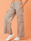 CAROLINE K MORGAN WIDE LEG CARGO PANT