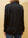CAROLINE K MORGAN SATIN SHIRT
