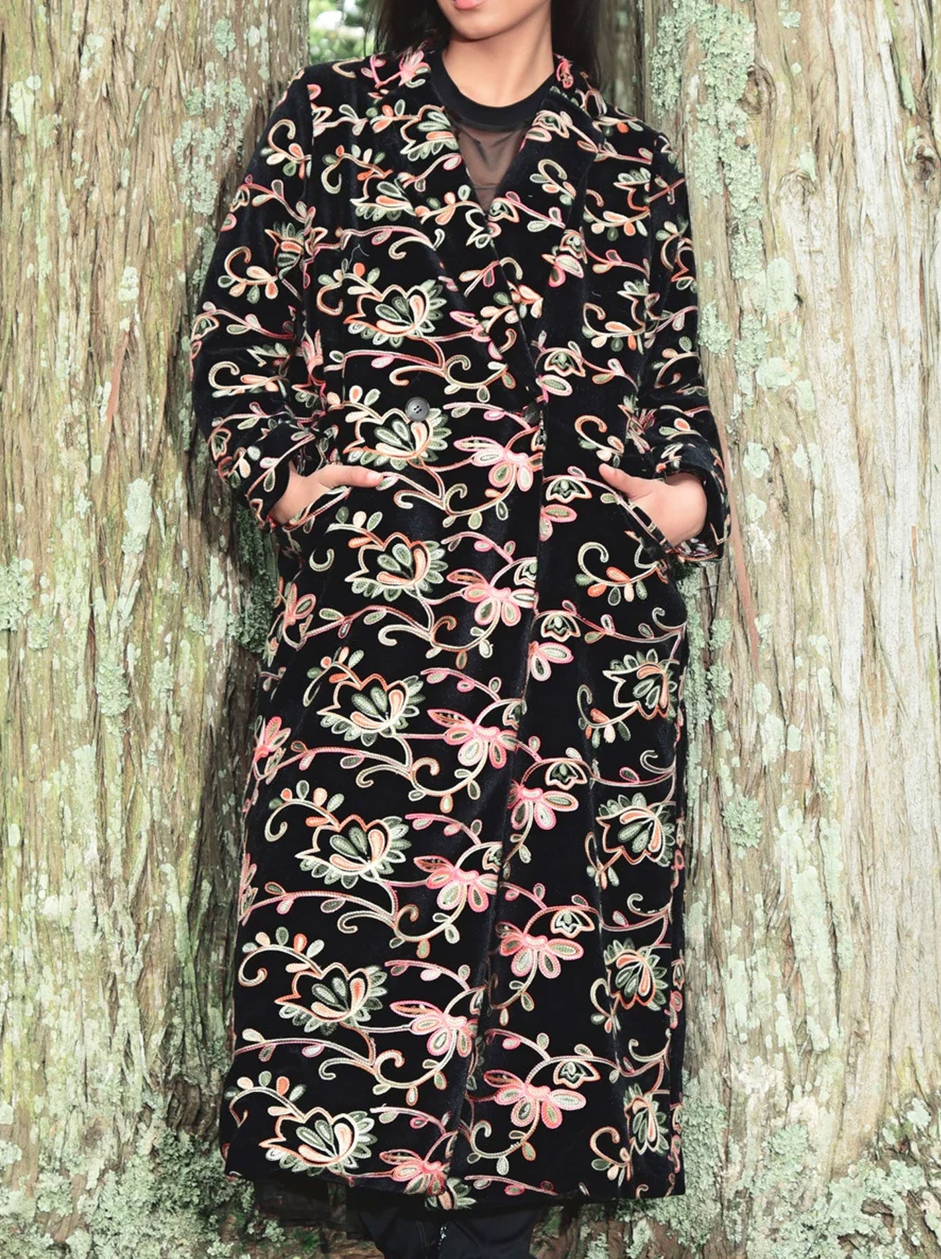 CURATE BY TRELISE COOPER LONG NIGHT COAT
