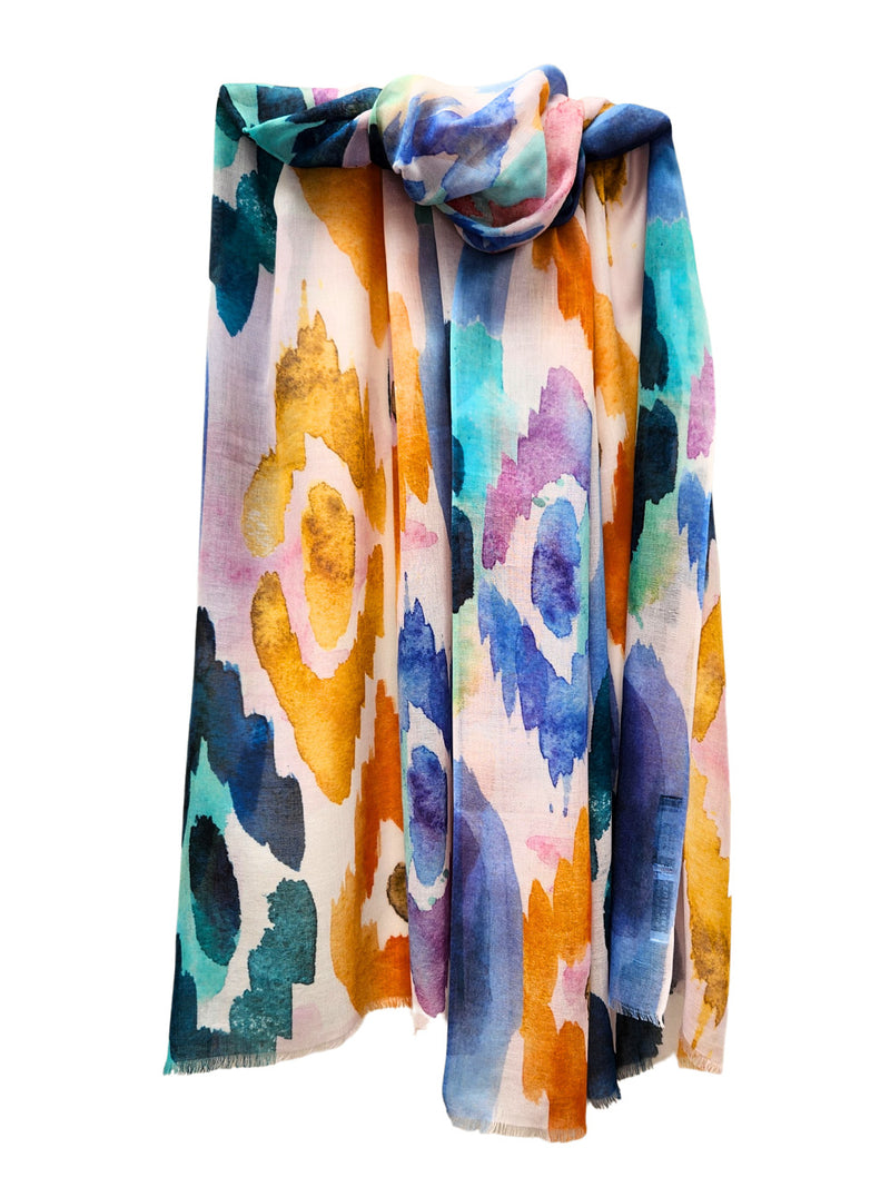 DIRECTIONS INTERNATIONAL FIRE AND RAIN SCARF