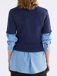 ELK LUFT LUREX KNIT TOP