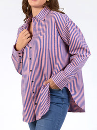 ELM LILA STRIPE SHIRT