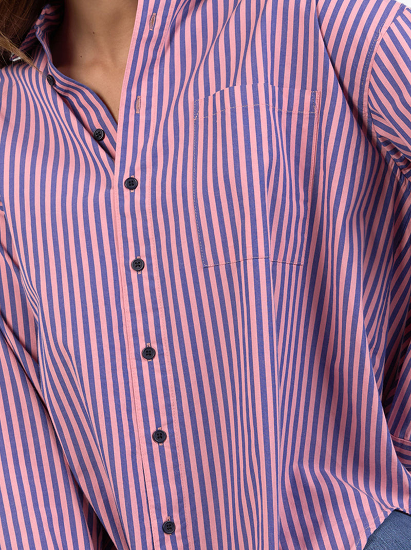 ELM LILA STRIPE SHIRT