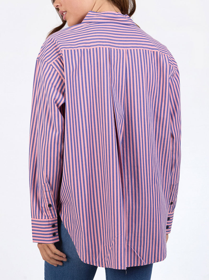 ELM LILA STRIPE SHIRT