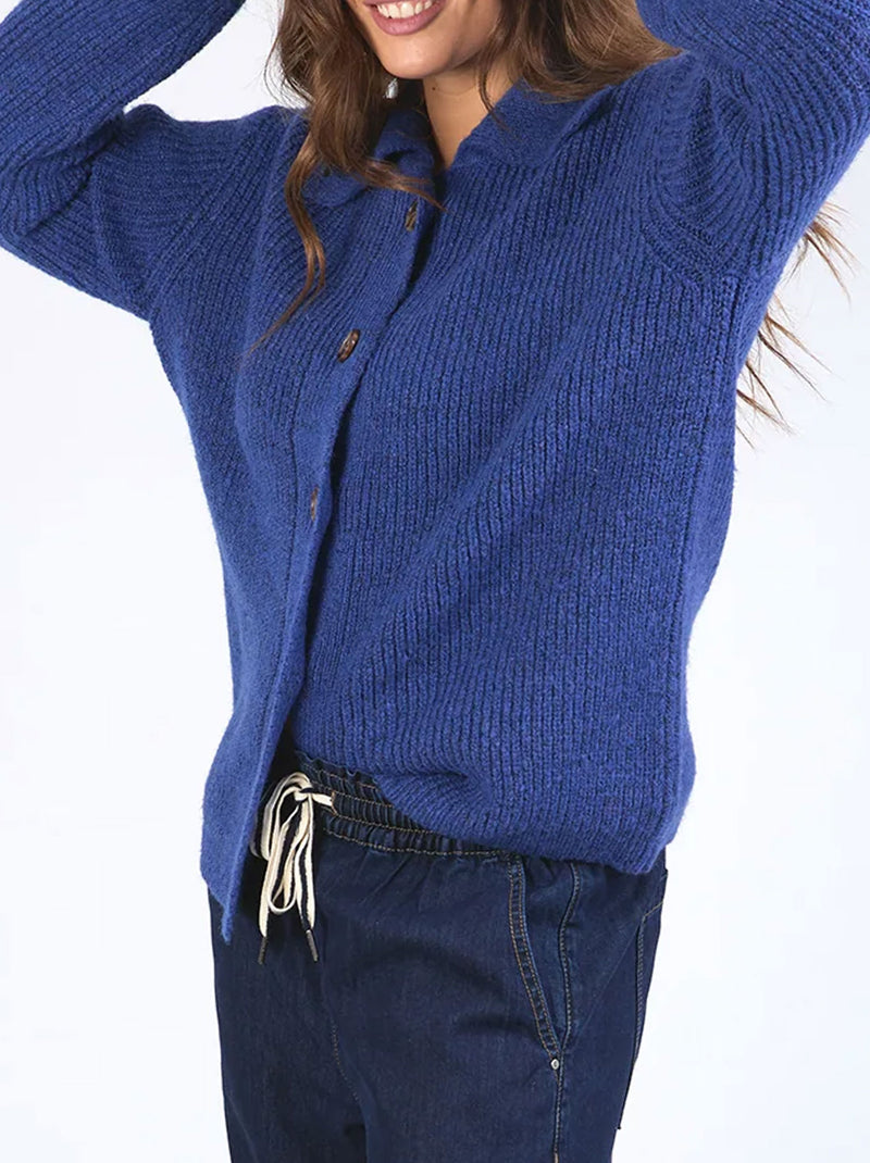ELM INDY BUTTON DOWN CARDI