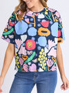 ELM x MADELEINE STAMER FLOWER MEDLEY TEE