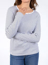 ELM HAYLEY RIB LONG SLEEVE TEE