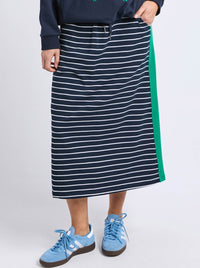 ELM STRIPE SLOANE SKIRT