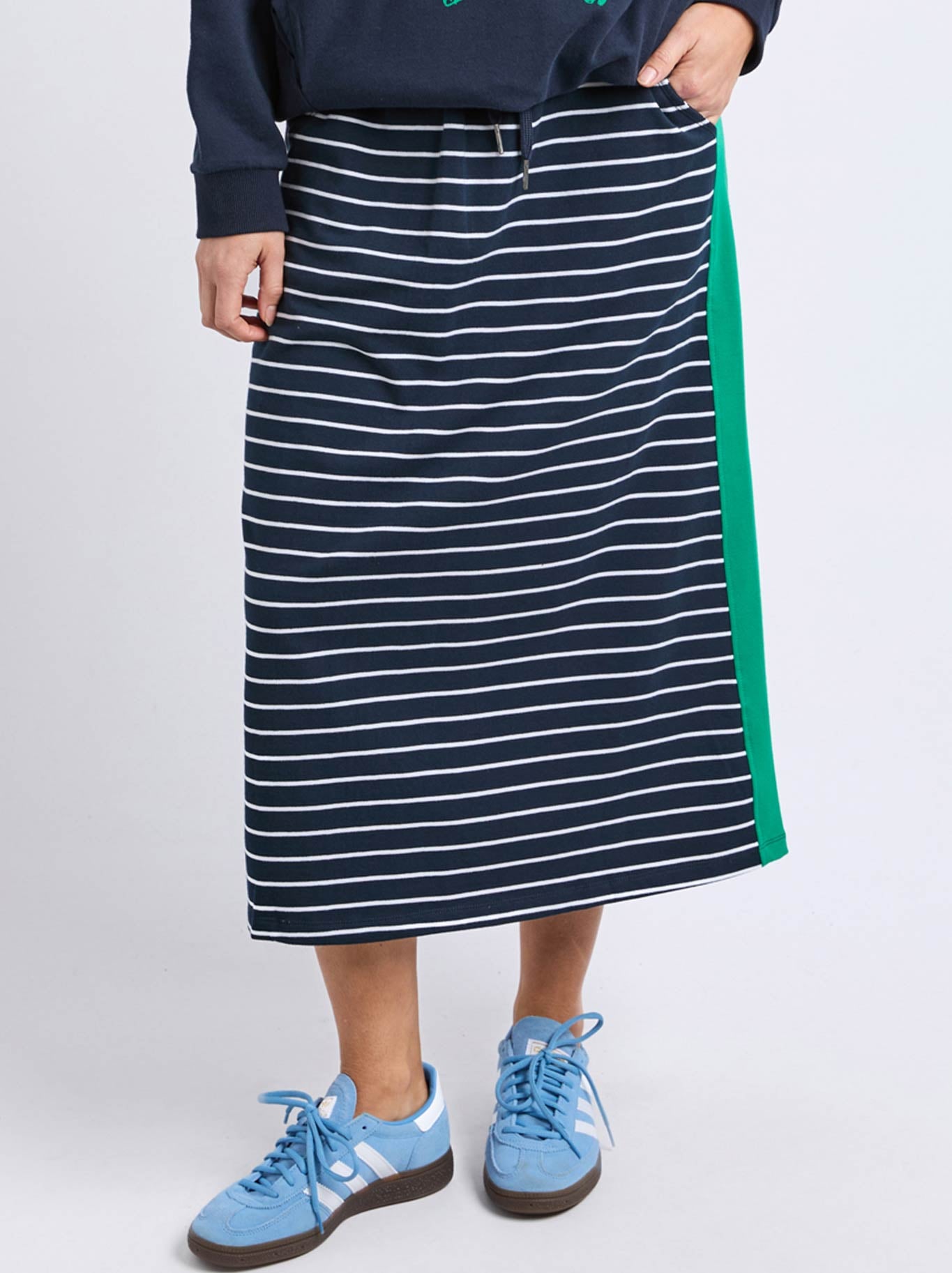 ELM STRIPE SLOANE SKIRT