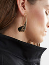 ELK MOND HOOP EARRING