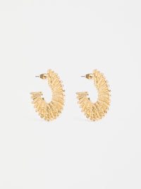 ELK KRUSEN HOOP EARRING