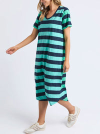 ELM MERCURY STRIPE DRESS