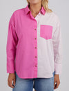 ELM DELIA SPLICED SHIRT