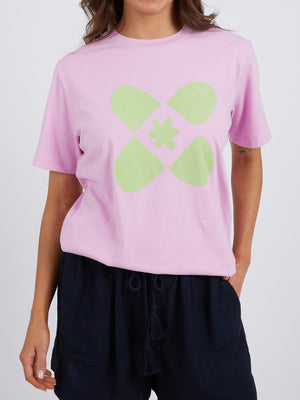 ELM CROSSED TEE
