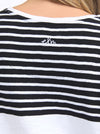 ELM LEXA STRIPE LONG SLEEVE TEE