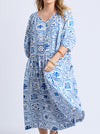 ELM DOLCE TILE MIDI DRESS