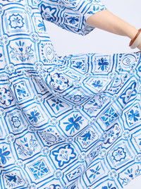 ELM DOLCE TILE MIDI DRESS